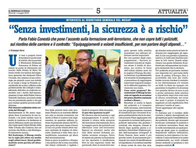 Articolo Sicurezza1 2018