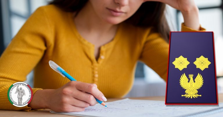 prova scritta commissario